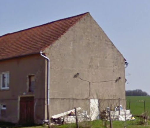 Pignon avant rénovation